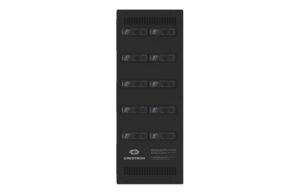 Crestron DIN-EN-6X18-HC-5OPEN — 6 DIN Raylı ve 5 Kapak Açıklığına sahip DIN Ray Muhafazası