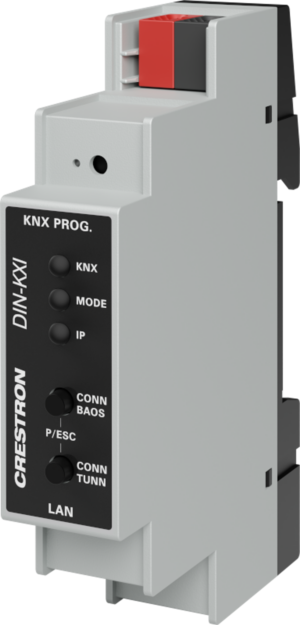 Crestron DIN-KXI — KNX Güvenli IP Ağ Geçidi, DIN Rayına Montaj