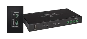 Crestron DM-EXT-1021-1G-B KIT — 4K 2x1 DM® Essentials Ölçeklendirme Otomatik Değiştirici ve CATx Kablo Üzerinden Duvar P