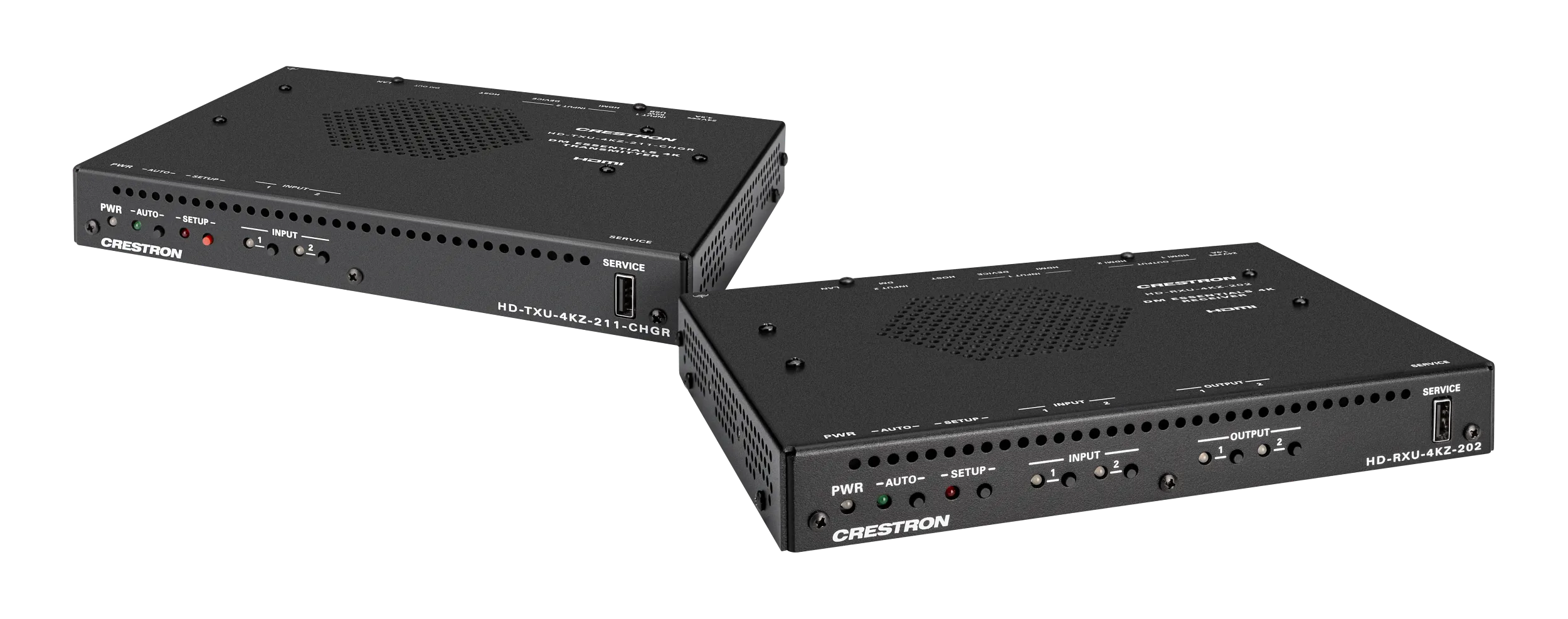 Crestron DM-EXT-2022 KIT — CATx Kablosu üzerinden HDMI, USB-C® DisplayPort™ ve USB 2.0 Sinyal Uzatma için 4K60 4:4:4 DM®