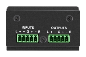 Crestron DM-NAX-AUD-IO — Dengeli/Dengesiz Hat Seviyesinde Ses Girişi ve Çıkışı ile DM NAX® IP Üzerinden Ses Dönüştürücü