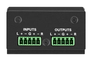 Crestron DM-NAX-AUD-IO — Dengeli/Dengesiz Hat Seviyesinde Ses Girişi ve Çıkışı ile DM NAX® IP Üzerinden Ses Dönüştürücü