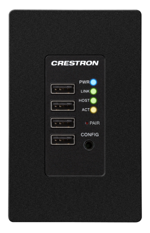 Crestron DM-NUX-R2-1G-B - Herhangi bir USB 1.1 veya 2.0 cihazını bir Ethernet ağı üzer