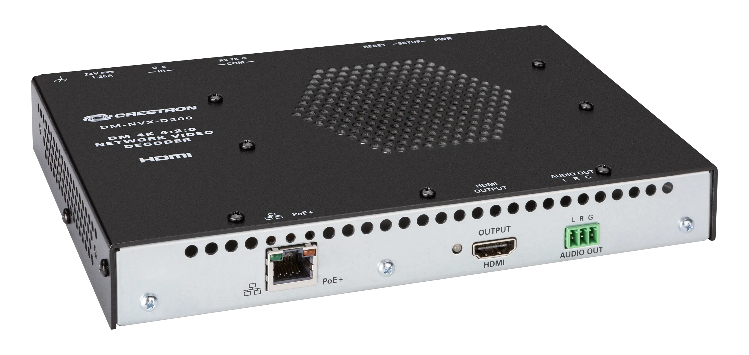Crestron DM-NVX-D200 — DM NVX® 4K60 4:2:0 Ölçekleyicili Ağ AV Kod Çözücü