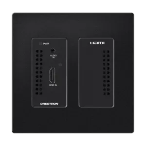 Crestron DM-NVX-E20-2G-B-T — DM NVX® 4K60 4:2:0 Ağ AV Kodlayıcı, Duvar Plakası, Siyah Dokulu