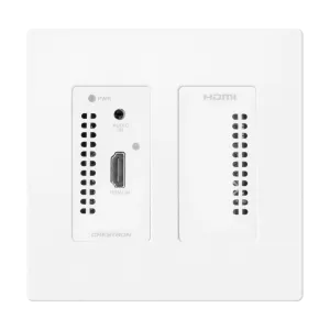 Crestron DM-NVX-E20-2G-W-T — DM NVX® 4K60 4:2:0 Ağ AV Kodlayıcı, Duvar Plakası, Beyaz Dokulu