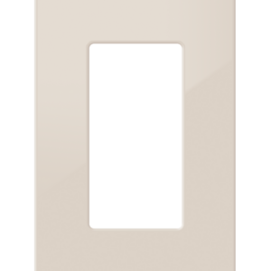 Crestron FP-G1-A-S - Dekoratör Stili Ön Panel, 1 Gruplu, Badem Pürüzsüz