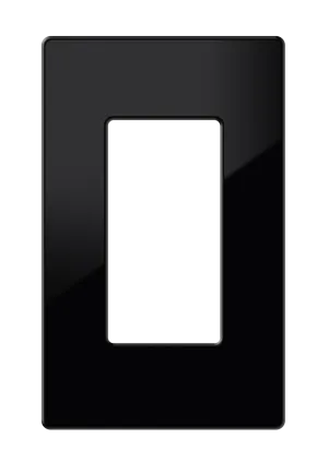 Crestron FP-G1-B-S - Dekoratör Stili Ön Panel, 1 Gruplu, Siyah Pürüzsüz