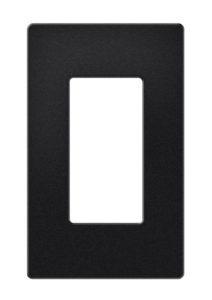 Crestron FP-G1-B-T — Dekoratör Stili Ön Panel, 1 Gruplu, Siyah Dokulu