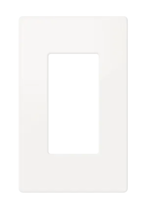Crestron FP-G1-W-S — Dekoratör Stili Ön Panel, 1 Gruplu, Beyaz Pürüzsüz