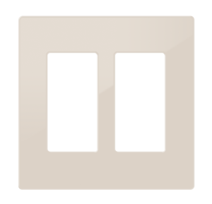 Crestron FP-G2-A-S - Dekoratör Stili Ön Panel, 2'li, Badem Pürüzsüz