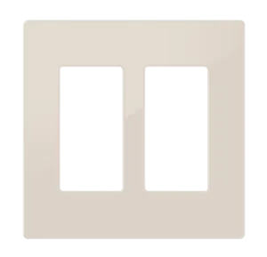 Crestron FP-G2-A-S - Dekoratör Stili Ön Panel, 2'li, Badem Pürüzsüz