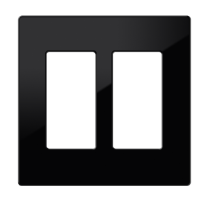 Crestron FP-G2-B-S - Dekoratör Stili Ön Panel, 2'li, Siyah Pürüzsüz