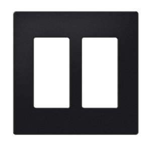 Crestron FP-G2-B-T - Dekoratör Stili Ön Panel, 2'li, Siyah Dokulu