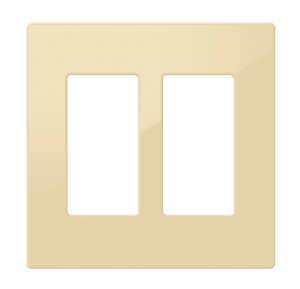 Crestron FP-G2-IVR-S - Dekoratör Stili Ön Panel, 2'li, Fildişi Düz