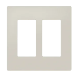 Crestron FP-G2-LAT-T - Dekoratör Stili Ön Panel, 2'li, Latte Dokulu