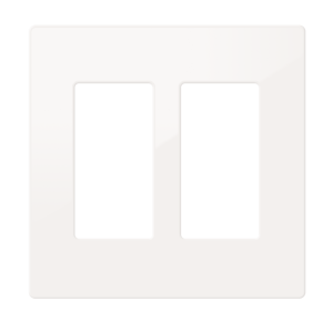 Crestron FP-G2-W-S - Dekoratör Stili Ön Panel, 2'li, Beyaz Pürüzsüz