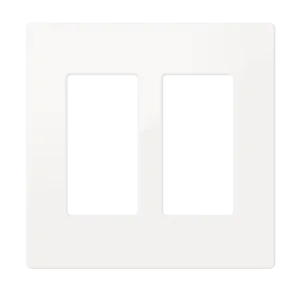 Crestron FP-G2-W-S - Dekoratör Stili Ön Panel, 2'li, Beyaz Pürüzsüz