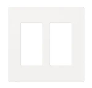 Crestron FP-G2-W-T - Dekoratör Stili Ön Panel, 2'li, Beyaz Dokulu