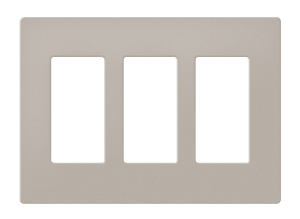 Crestron FP-G3-DSK-T - Dekoratör Stili Ön Panel, 3'lü, Alacakaranlık Dokulu