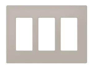 Crestron FP-G3-DSK-T - Dekoratör Stili Ön Panel, 3'lü, Alacakaranlık Dokulu