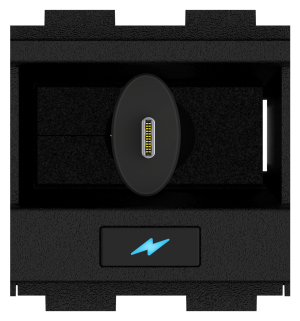 Crestron FT2A-CBLR-1T-USBC-PWR - Crestron® FT2 ELEC Serisi FlipTops™ kablo yönetim sistemi iç
