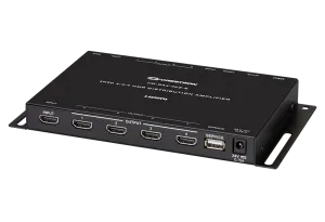 Crestron HD-DA4-4KZ-E - Bir HDMI® kaynağını dört ayrı çıkışa böler. Yüksek bit hızlı
