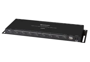 Crestron HD-DA8-4KZ-E - Bir HDMI® kaynağını sekiz ayrı çıkışa böler. Yüksek bit hızl
