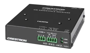 Crestron HD-RXC-4KZ-101 — DM® Essentials 4K60 4:4:4 HDMI®, RS-232 ve CATx Kablo Üzerinden IR Sinyal Uzantısı için Alıcı