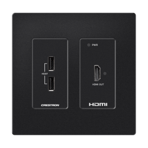 Crestron HD-RXU-4KZ-101-2G-B - CATx kablosu üzerinden HDMI® ve USB 2.0 sinyallerinin noktad