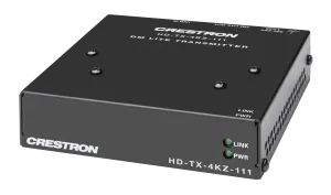 Crestron HD-TX-4KZ-111 — CATx Kablo Üzerinden USB-C® DisplayPort™ Sinyal Uzantısı için DM® Essentials 4K60 4:4:4 Verici