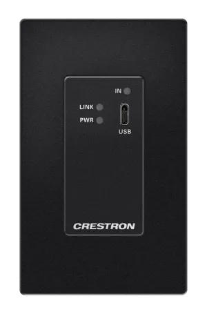 Crestron HD-TX-4KZ-111-1G-B — DM® Essentials 4K60 4:4:4 CATx Kablo Üzerinden USB-C® DisplayPort™ Sinyal Uzatma için Veri