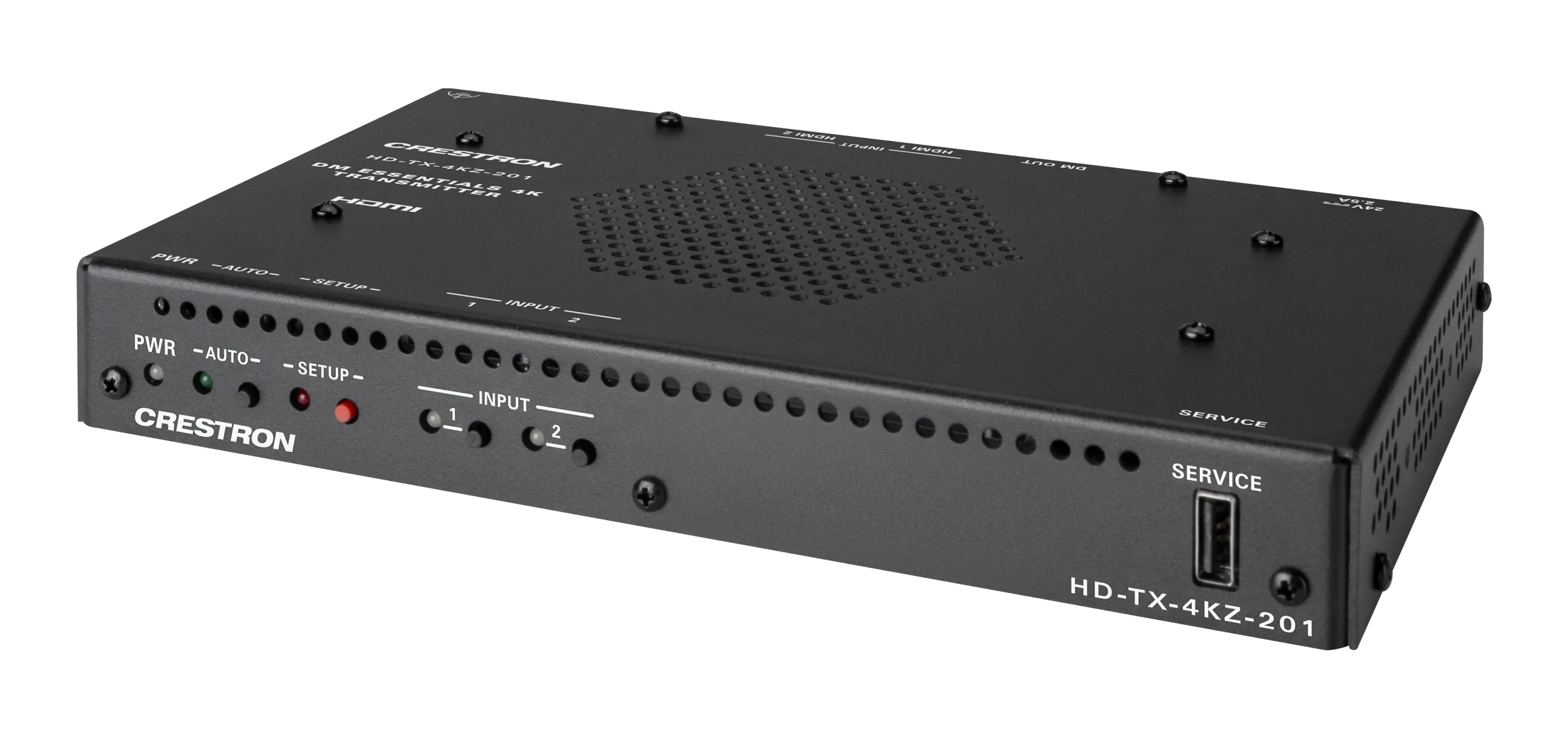 Crestron HD-TX-4KZ-201 — DM® Essentials 4K60 4:4:4 Verici ve CATx Kablo Üzerinden HDMI® Sinyal Uzatma için 2x1 Otomatik