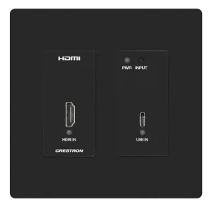Crestron HD-TX-4KZ-211-2G-B — DM® Essentials 4K60 4:4:4 Verici ve CATx Kablo Üzerinden HDMI® ve USB-C® DisplayPort™ Siny