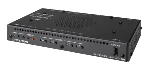 Crestron HD-TX-4KZ-421-CHGR — CATx Kablosu Üzerinden HDMI® ve USB-C® DisplayPort™ Sinyal Uzantısı için DM® Essentials 4K