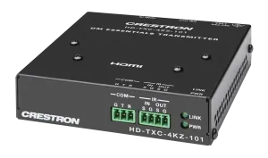 Crestron HD-TXC-4KZ-101 — DM® Essentials 4K60 4:4:4 HDMI®, RS-232 ve CATx Kablosu Üzerinden IR Sinyal Uzantısı için Veri