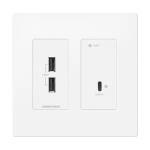 Crestron HD-TXU-4KZ-111-2G-W — DM® Essentials 4K60 4:4:4 USB-C® DisplayPort™ için Verici ve CATx Kablo Üzerinden USB 2.0