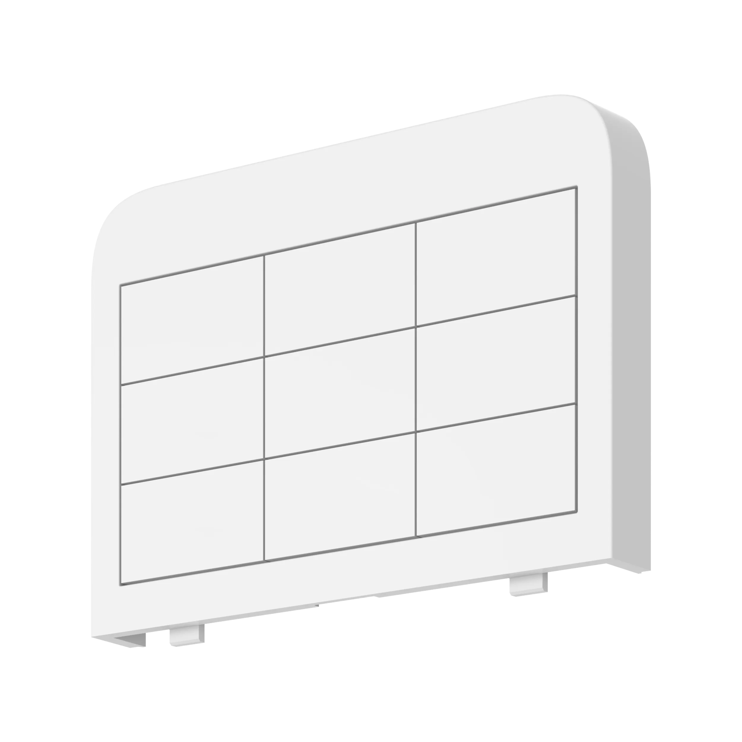 Crestron HR-310-BTN-W BLANK — HR-310 ve HR-310-I için Arkadan Aydınlatmalı, Gravürlenebilir Düğmeler, Beyaz, Gravür Dahi