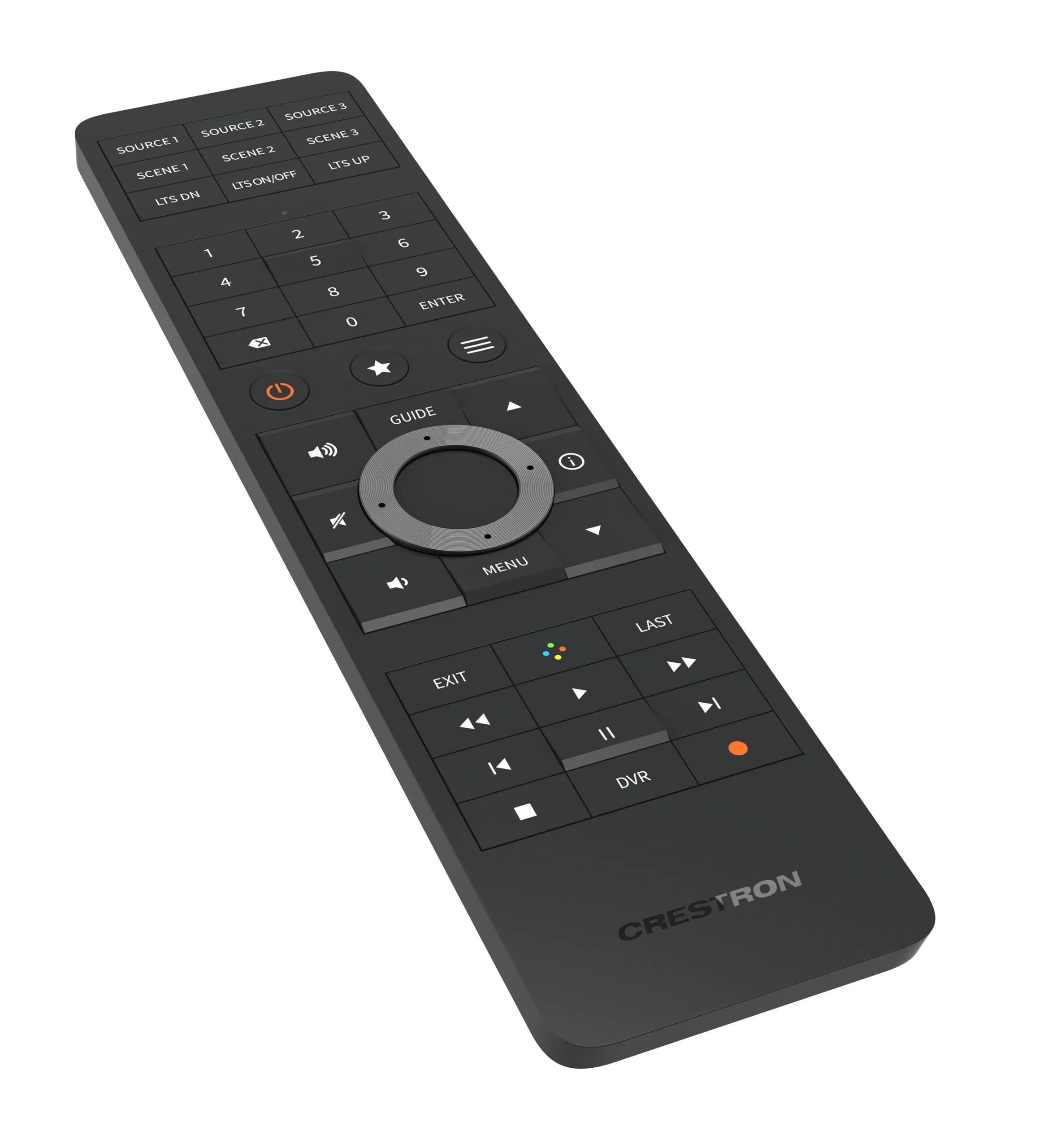 Crestron HR-310-BTN_ENGRAVED - HR-310 veya HR-310-I el tipi uzaktan kumanda için dokuz düğm
