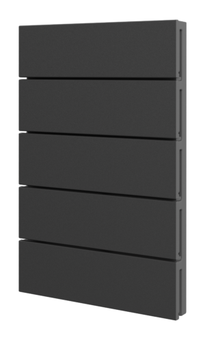 Crestron HZ2-BTNS-1-B BLANK — Horizon® 2 Düğme Düzeneği, Stil 1, İşlenmemiş, Siyah