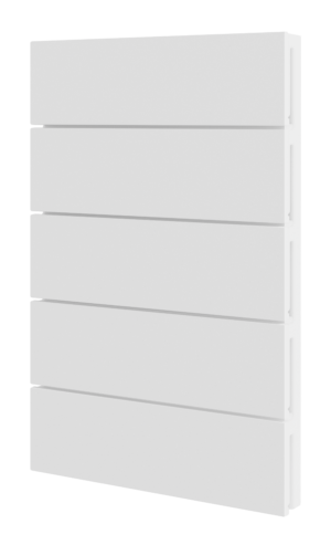 Crestron HZ2-BTNS-1-W BLANK — Horizon® 2 Düğme Düzeneği, Stil 1, İşlenmemiş, Beyaz