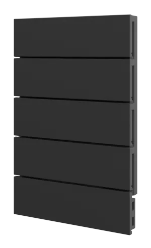 Crestron HZ2-BTNS-2-B BLANK — Horizon® 2 Düğme Düzeneği, Stil 2, İşlenmemiş, Siyah