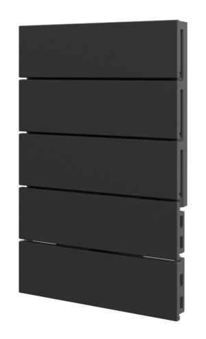 Crestron HZ2-BTNS-4-B BLANK — Horizon® 2 Düğme Düzeneği, Stil 4, İşlenmemiş, Siyah