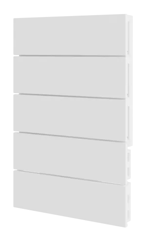 Crestron HZ2-BTNS-4-W BLANK — Horizon® 2 Düğme Düzeneği, Stil 4, İşlenmemiş, Beyaz