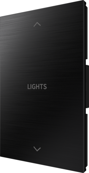 Crestron HZ2-BTNS-6-BR-BLK ENGRAVED — Horizon® 2 Düğme Düzeneği, Stil 6, Özel İşlemeli, Fırçalanmış Siyah