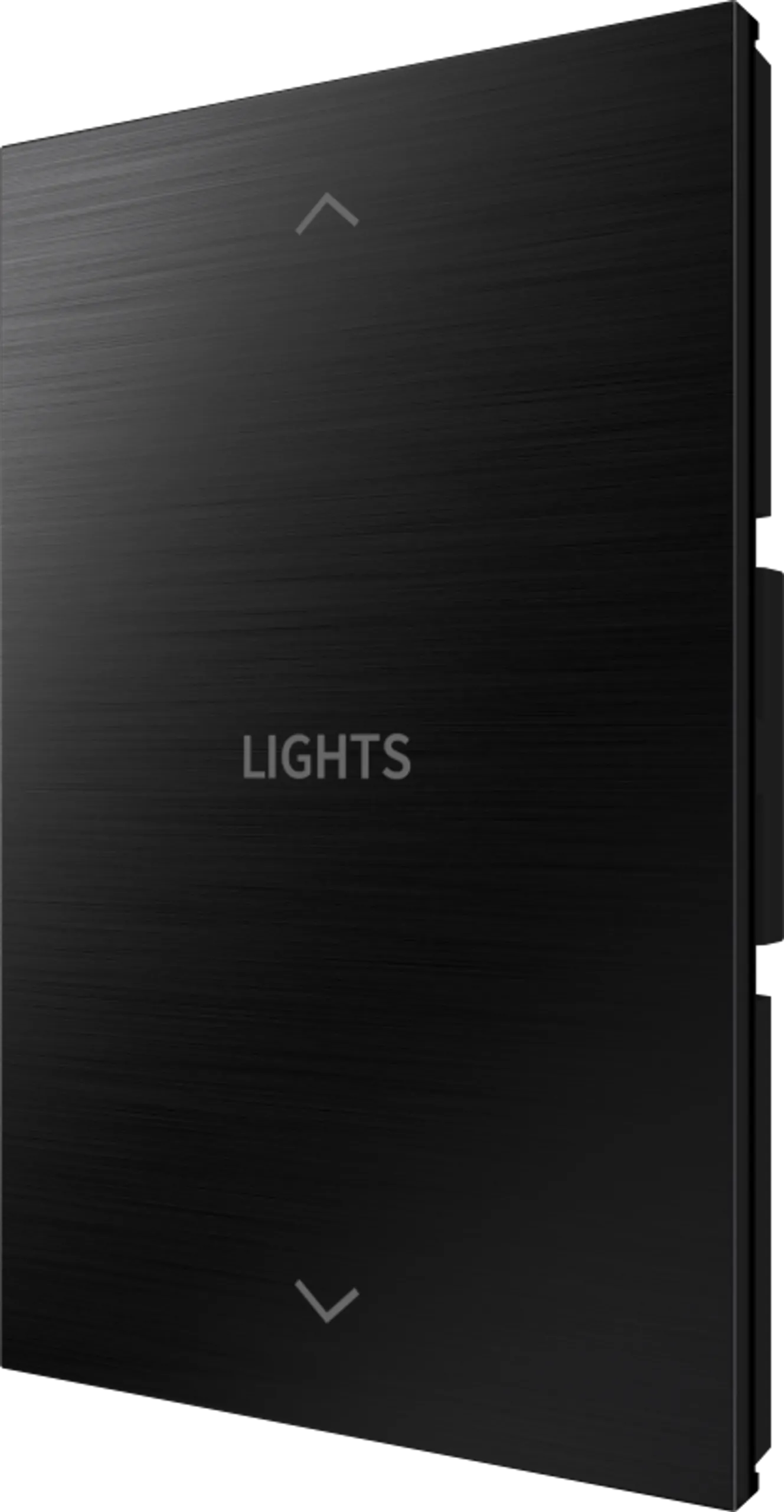 Crestron HZ2-BTNS-6-BR-BLK ENGRAVED — Horizon® 2 Düğme Düzeneği, Stil 6, Özel İşlemeli, Fırçalanmış Siyah