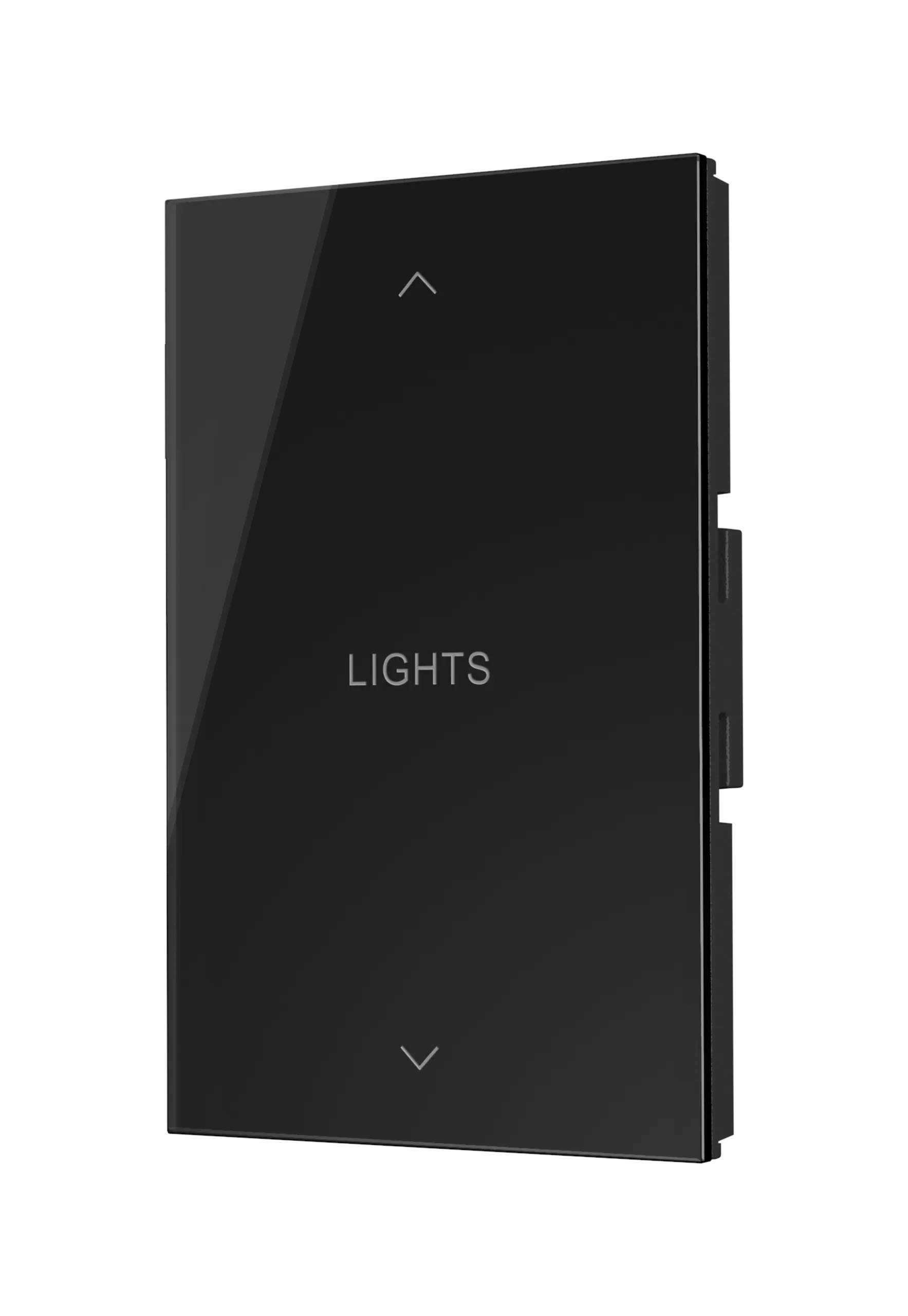 Crestron HZ2-BTNS-6-GLASS-B ENGRAVED — Horizon® 2 Düğme Düzeneği, Stil 6, Özel İşlemeli, Siyah Cam