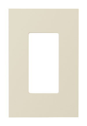 Crestron HZ2-FP-G1-D1-A — Horizon® 2 Ön Panel, 1 Grup, 1 Dekoratör, Badem