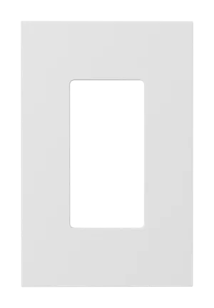 Crestron HZ2-FP-G1-D1-W — Horizon® 2 Ön Panel, 1 Grup, 1 Dekoratör, Beyaz