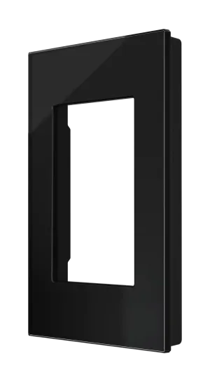 Crestron HZ2-FP-G1-GLASS-B — Horizon® 2 Ön Panel, 1 Gruplu, Siyah Cam